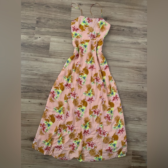 Forever21 Maxi Floral Dress Size Small - Picture 1 of 5